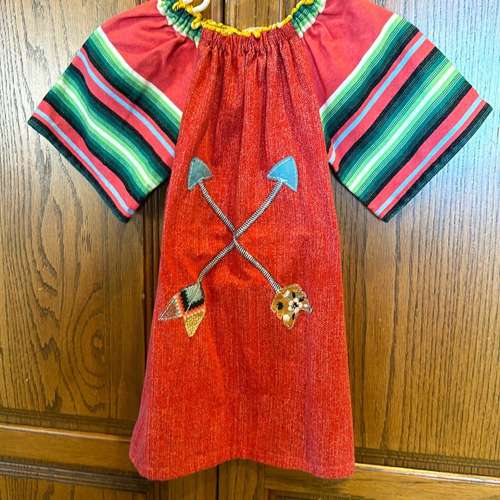 Freckled Chicken serape dress